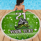 custom-raiders-rugby-beach-blanket-the-mighty-green-machine-2023-christmas-vibe