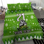 custom-raiders-rugby-bedding-set-the-mighty-green-machine-2023-christmas-vibe