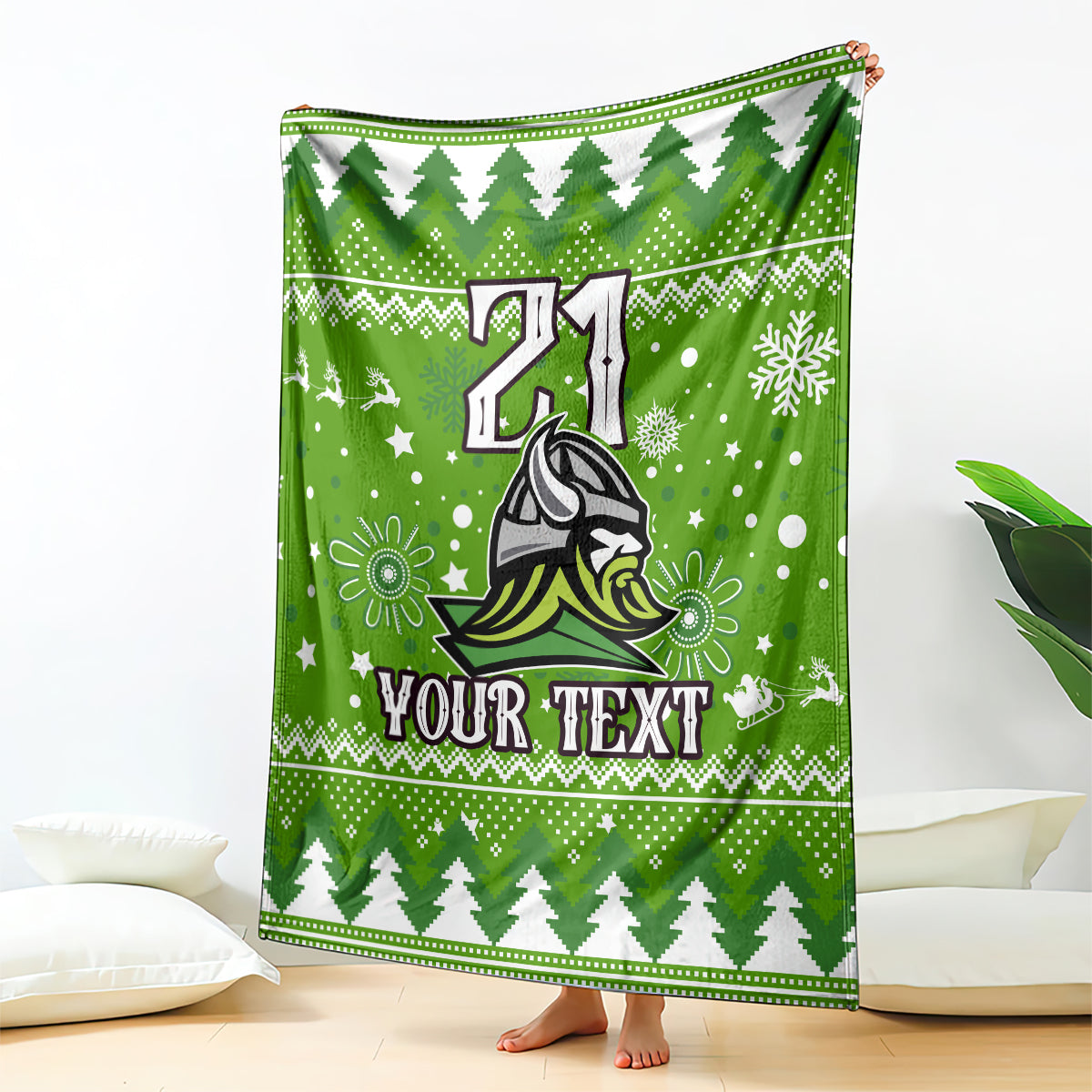 custom-raiders-rugby-blanket-the-mighty-green-machine-2023-christmas-vibe