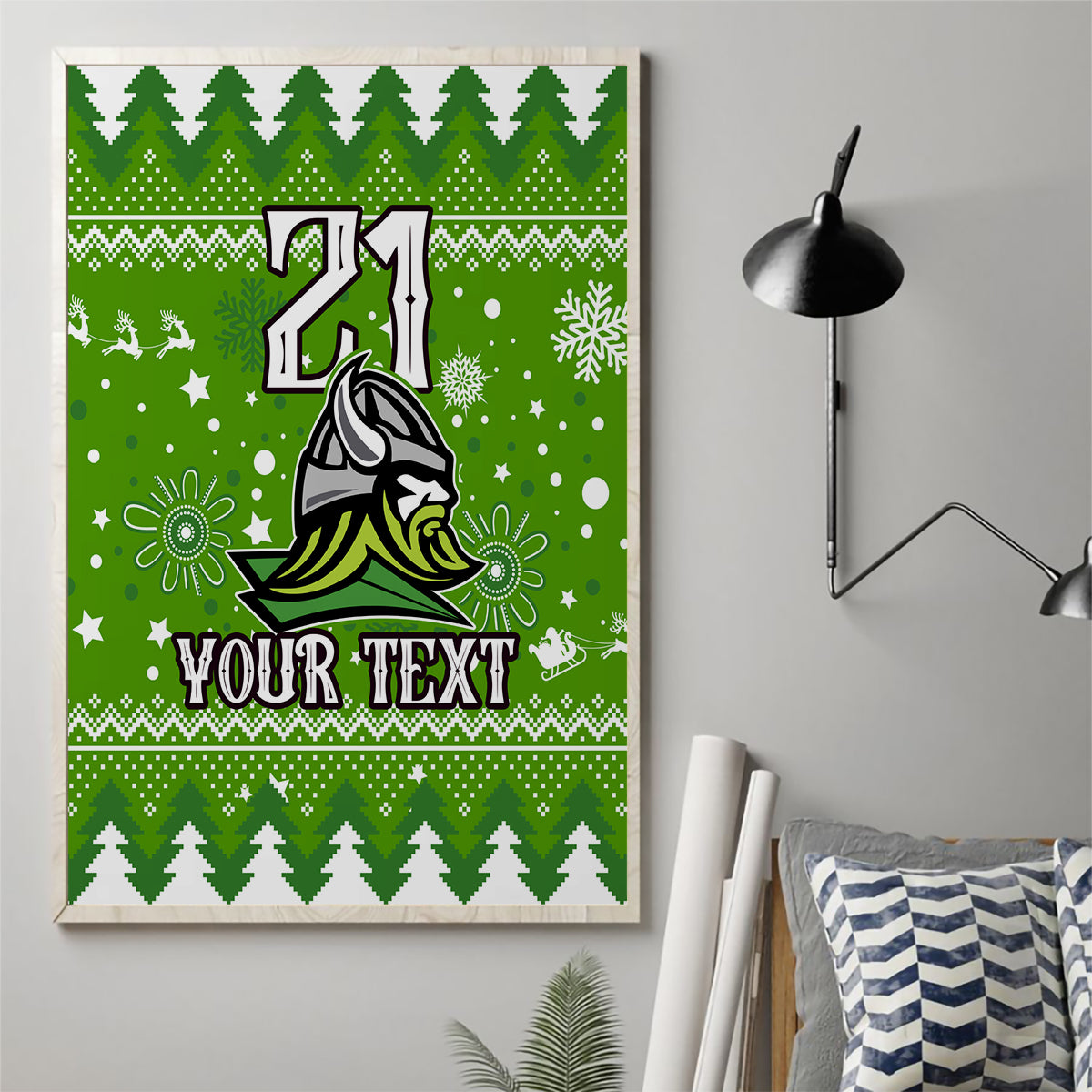 custom-raiders-rugby-canvas-wall-art-the-mighty-green-machine-2023-christmas-vibe
