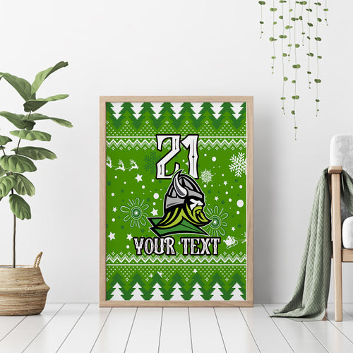 custom-raiders-rugby-canvas-wall-art-the-mighty-green-machine-2023-christmas-vibe
