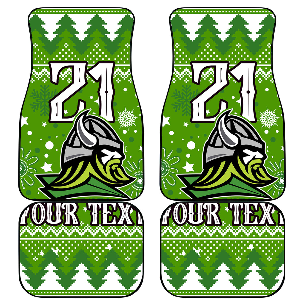 custom-raiders-rugby-car-mats-the-mighty-green-machine-2023-christmas-vibe
