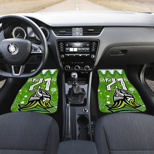 custom-raiders-rugby-car-mats-the-mighty-green-machine-2023-christmas-vibe