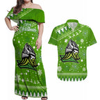 custom-raiders-rugby-couples-matching-off-shoulder-maxi-dress-and-hawaiian-shirt-the-mighty-green-machine-2023-christmas-vibe