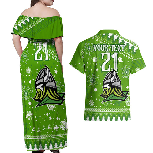 custom-raiders-rugby-couples-matching-off-shoulder-maxi-dress-and-hawaiian-shirt-the-mighty-green-machine-2023-christmas-vibe