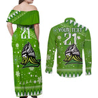 custom-raiders-rugby-couples-matching-off-shoulder-maxi-dress-and-long-sleeve-button-shirt-the-mighty-green-machine-2023-christmas-vibe