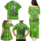 custom-raiders-rugby-family-matching-puletasi-dress-and-hawaiian-shirt-the-mighty-green-machine-2023-christmas-vibe