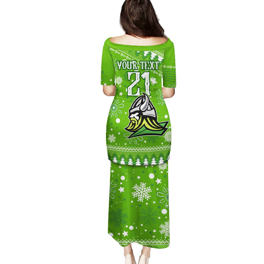 custom-raiders-rugby-family-matching-puletasi-dress-and-hawaiian-shirt-the-mighty-green-machine-2023-christmas-vibe