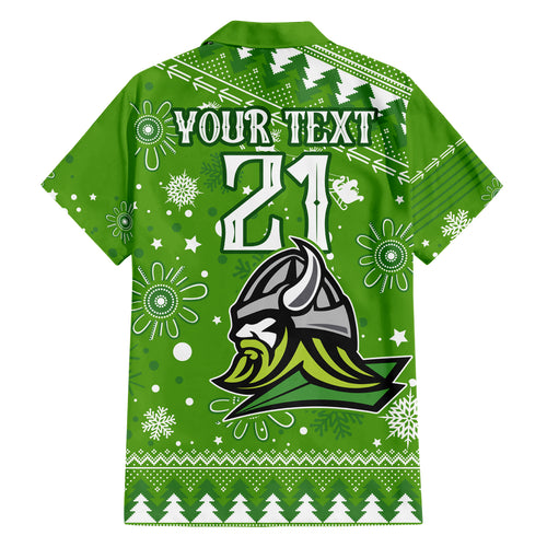 custom-raiders-rugby-family-matching-short-sleeve-bodycon-dress-and-hawaiian-shirt-the-mighty-green-machine-2023-christmas-vibe