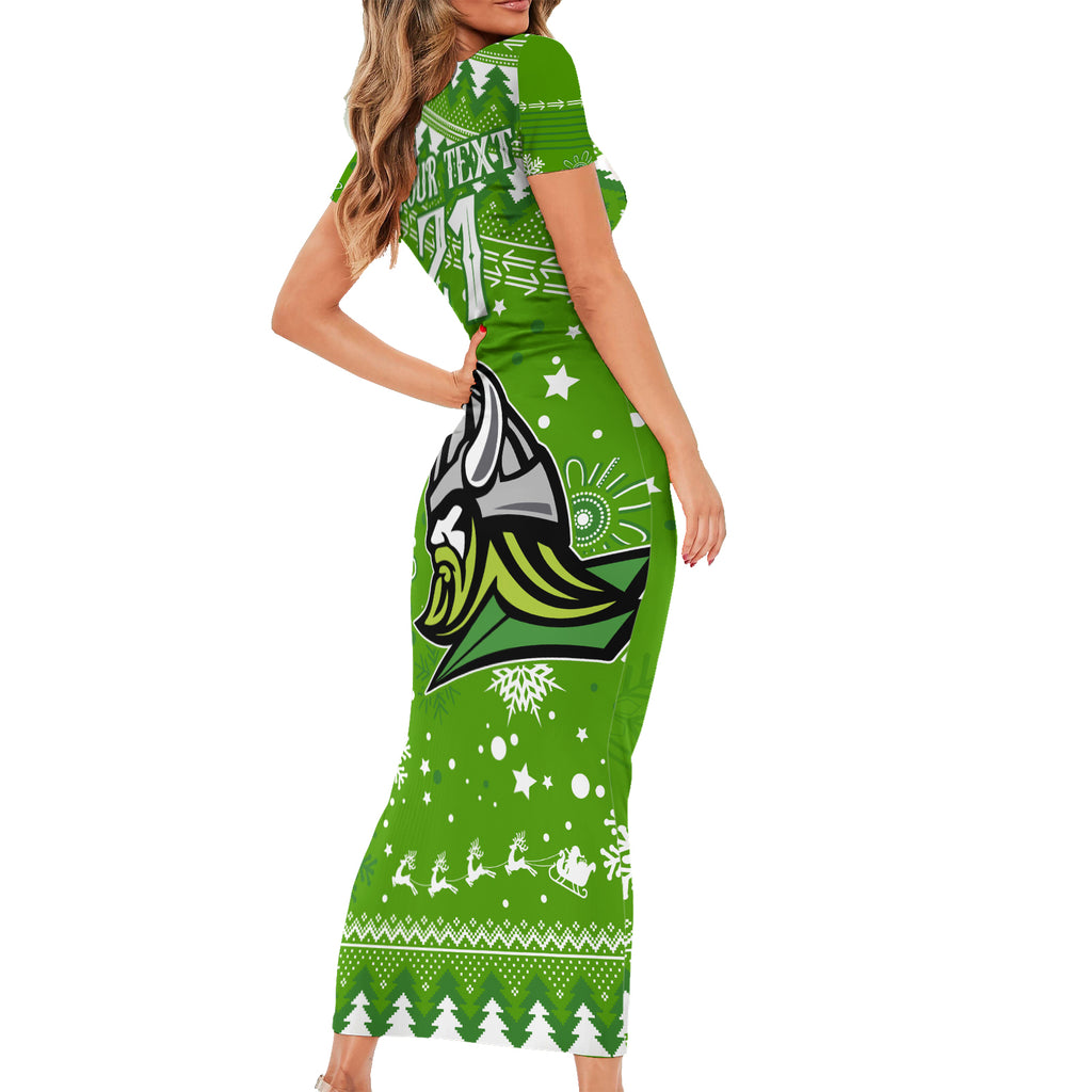 custom-raiders-rugby-family-matching-short-sleeve-bodycon-dress-and-hawaiian-shirt-the-mighty-green-machine-2023-christmas-vibe