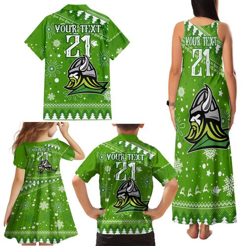 custom-raiders-rugby-family-matching-tank-maxi-dress-and-hawaiian-shirt-the-mighty-green-machine-2023-christmas-vibe