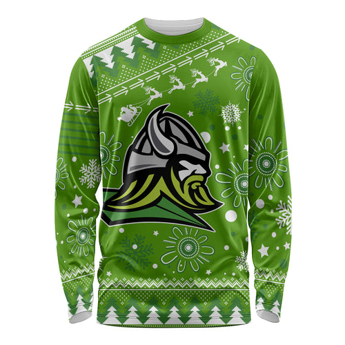 custom-raiders-rugby-long-sleeve-shirt-the-mighty-green-machine-2023-christmas-vibe