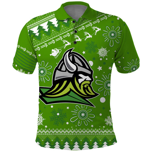 custom-raiders-rugby-polo-shirt-the-mighty-green-machine-2023-christmas-vibe