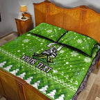 custom-raiders-rugby-quilt-bed-set-the-mighty-green-machine-2023-christmas-vibe