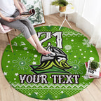 custom-raiders-rugby-round-carpet-the-mighty-green-machine-2023-christmas-vibe