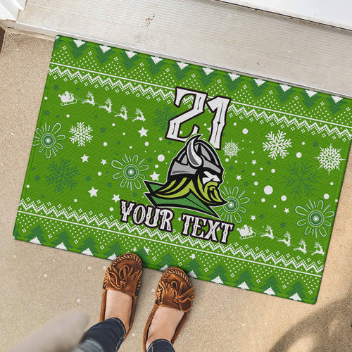 custom-raiders-rugby-rubber-doormat-the-mighty-green-machine-2023-christmas-vibe