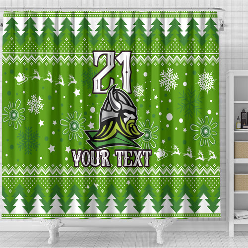 custom-raiders-rugby-shower-curtain-the-mighty-green-machine-2023-christmas-vibe