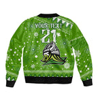 custom-raiders-rugby-sleeve-zip-bomber-jacket-the-mighty-green-machine-2023-christmas-vibe