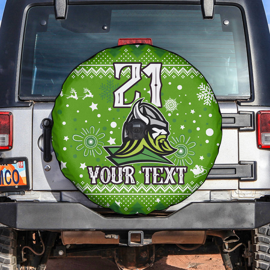 custom-raiders-rugby-spare-tire-cover-the-mighty-green-machine-2023-christmas-vibe