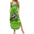 custom-raiders-rugby-summer-maxi-dress-the-mighty-green-machine-2023-christmas-vibe