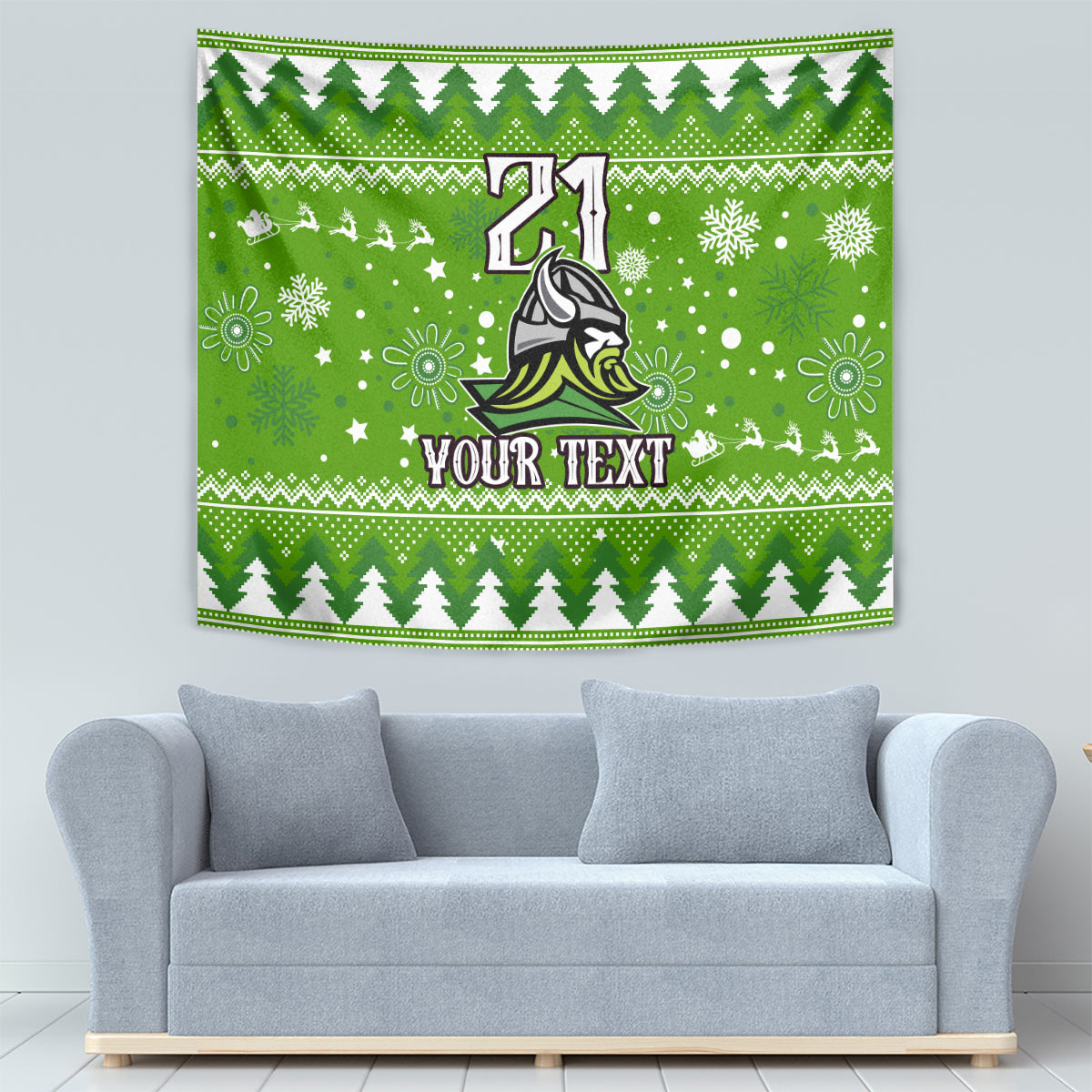 custom-raiders-rugby-tapestry-the-mighty-green-machine-2023-christmas-vibe