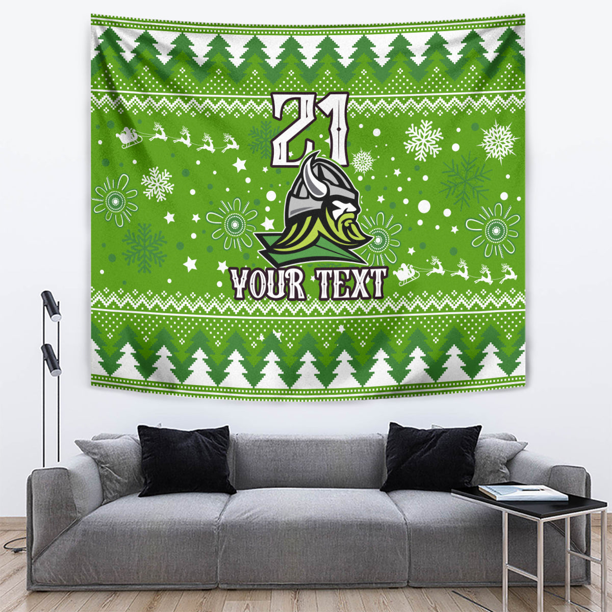 custom-raiders-rugby-tapestry-the-mighty-green-machine-2023-christmas-vibe