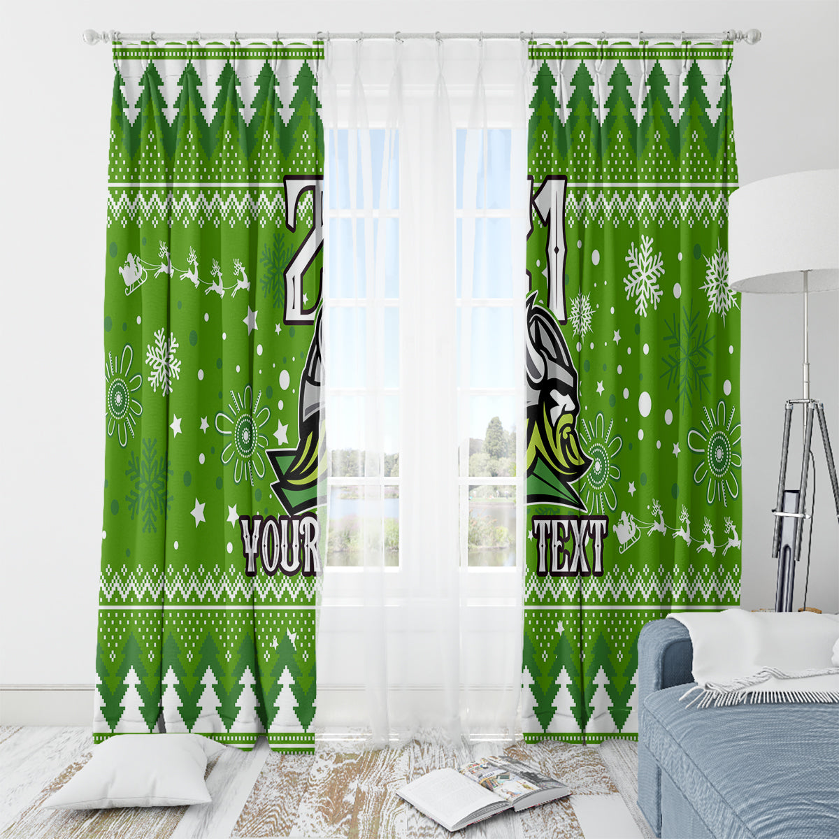 custom-raiders-rugby-window-curtain-the-mighty-green-machine-2023-christmas-vibe