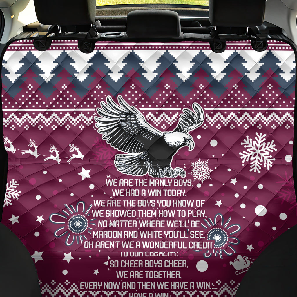 sea-eagles-rugby-back-car-seat-cover-manly-boys-victory-2023-christmas-vibe