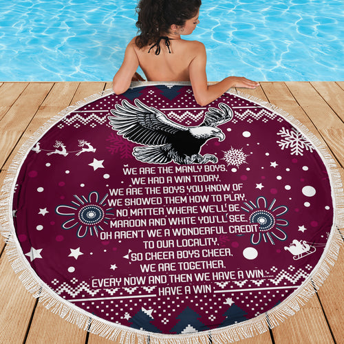 sea-eagles-rugby-beach-blanket-manly-boys-victory-2023-christmas-vibe