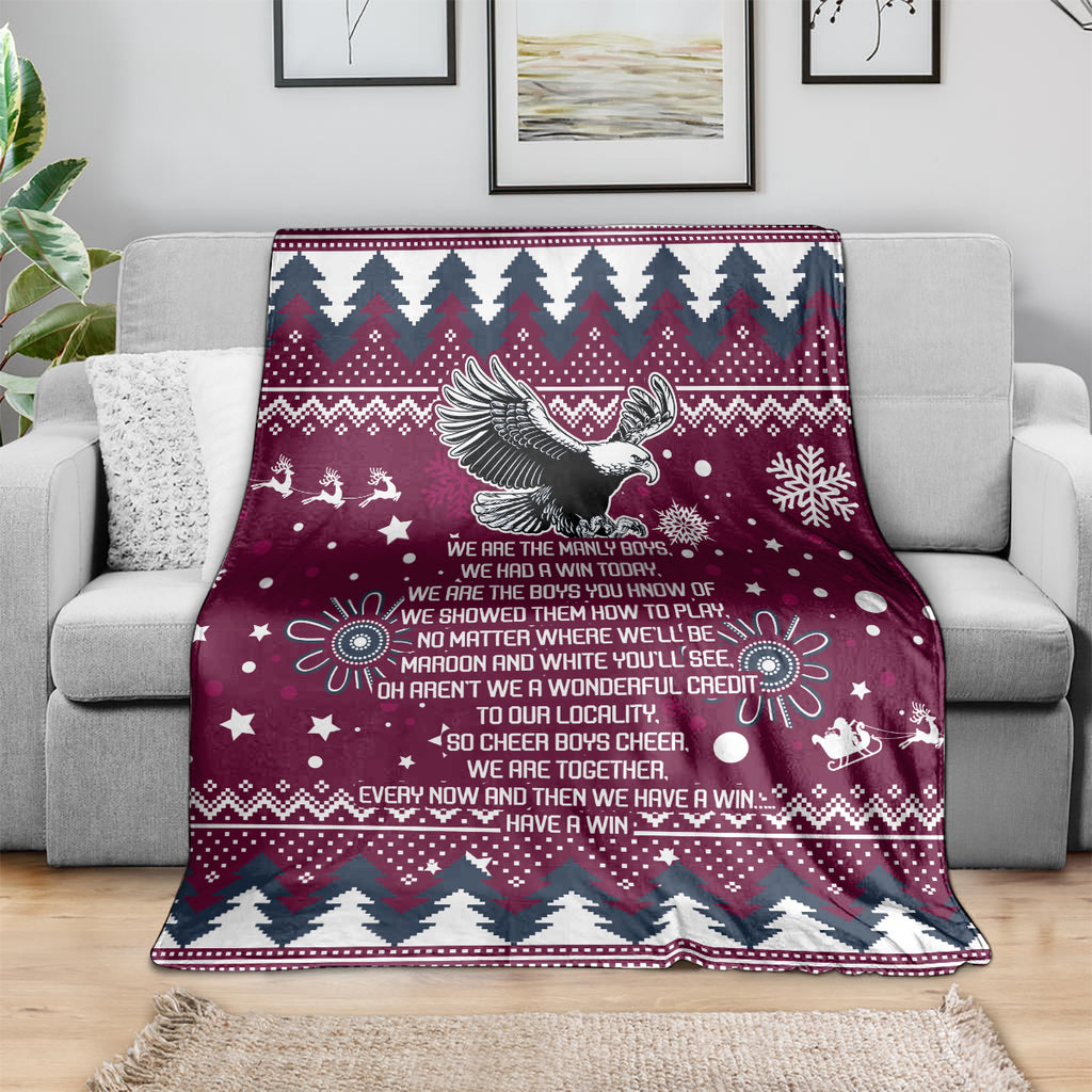 sea-eagles-rugby-blanket-manly-boys-victory-2023-christmas-vibe