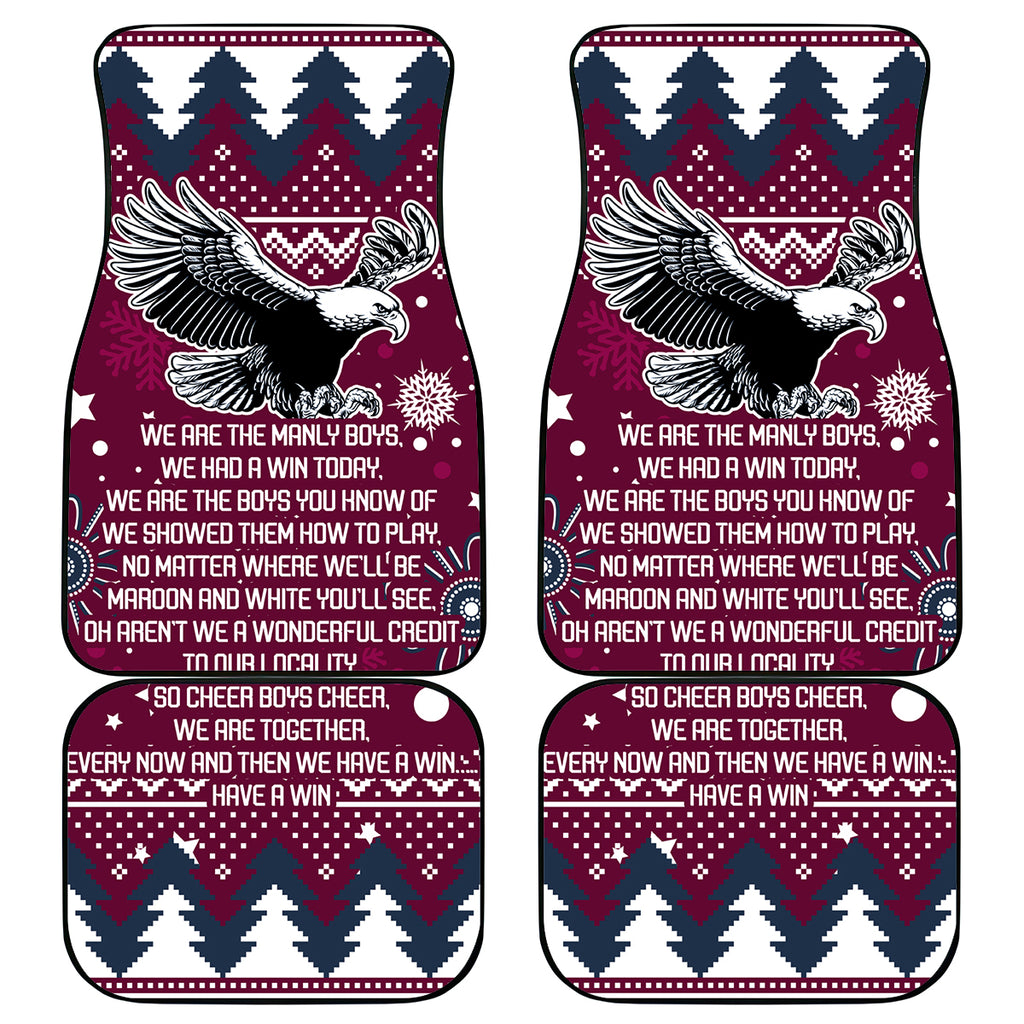 sea-eagles-rugby-car-mats-manly-boys-victory-2023-christmas-vibe