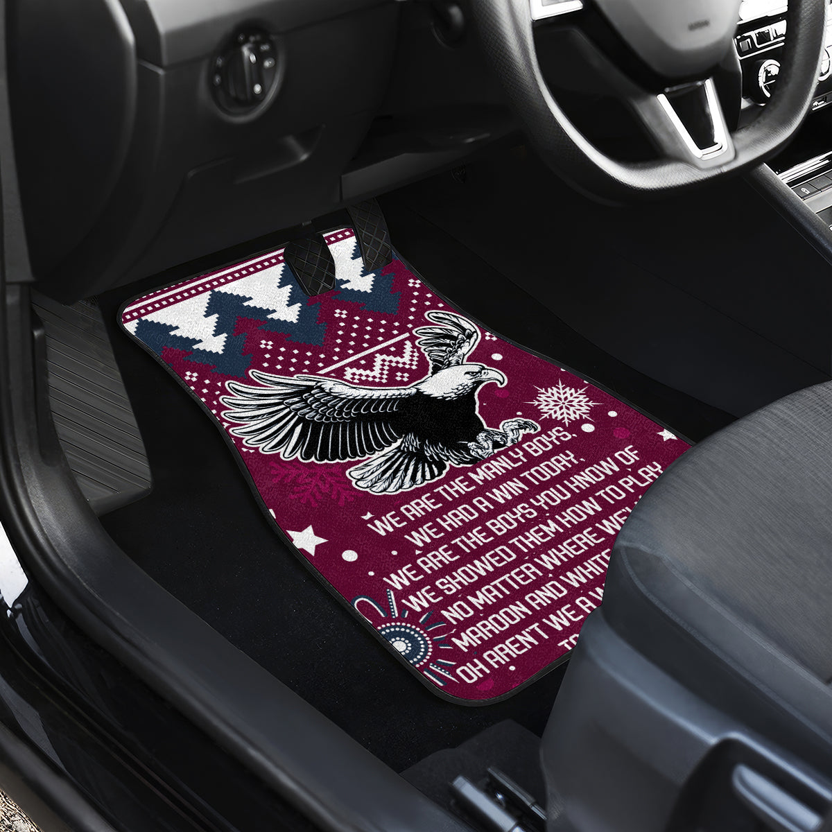 sea-eagles-rugby-car-mats-manly-boys-victory-2023-christmas-vibe