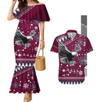 sea-eagles-rugby-couples-matching-mermaid-dress-and-hawaiian-shirt-manly-boys-victory-2023-christmas-vibe