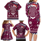 sea-eagles-rugby-family-matching-long-sleeve-bodycon-dress-and-hawaiian-shirt-manly-boys-victory-2023-christmas-vibe