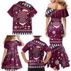 sea-eagles-rugby-family-matching-mermaid-dress-and-hawaiian-shirt-manly-boys-victory-2023-christmas-vibe