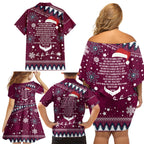 sea-eagles-rugby-family-matching-off-shoulder-short-dress-and-hawaiian-shirt-manly-boys-victory-2023-christmas-vibe