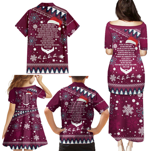 sea-eagles-rugby-family-matching-puletasi-dress-and-hawaiian-shirt-manly-boys-victory-2023-christmas-vibe