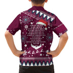 sea-eagles-rugby-family-matching-summer-maxi-dress-and-hawaiian-shirt-manly-boys-victory-2023-christmas-vibe