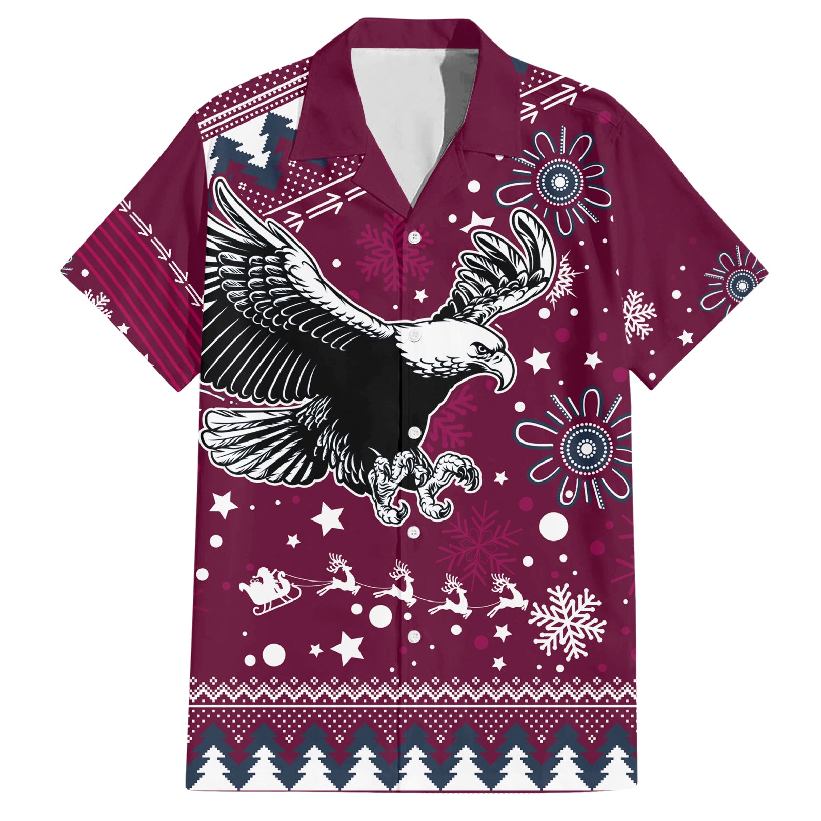 sea-eagles-rugby-hawaiian-shirt-manly-boys-victory-2023-christmas-vibe