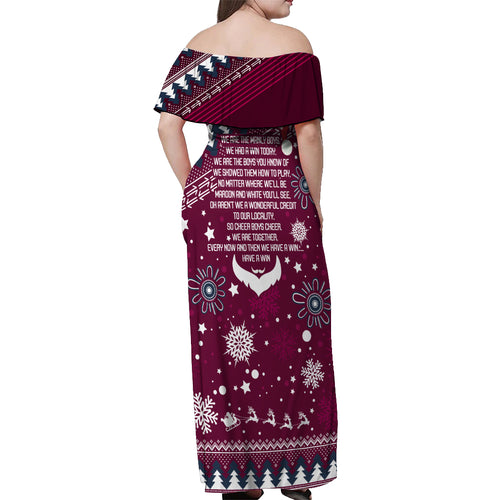 sea-eagles-rugby-off-shoulder-maxi-dress-manly-boys-victory-2023-christmas-vibe