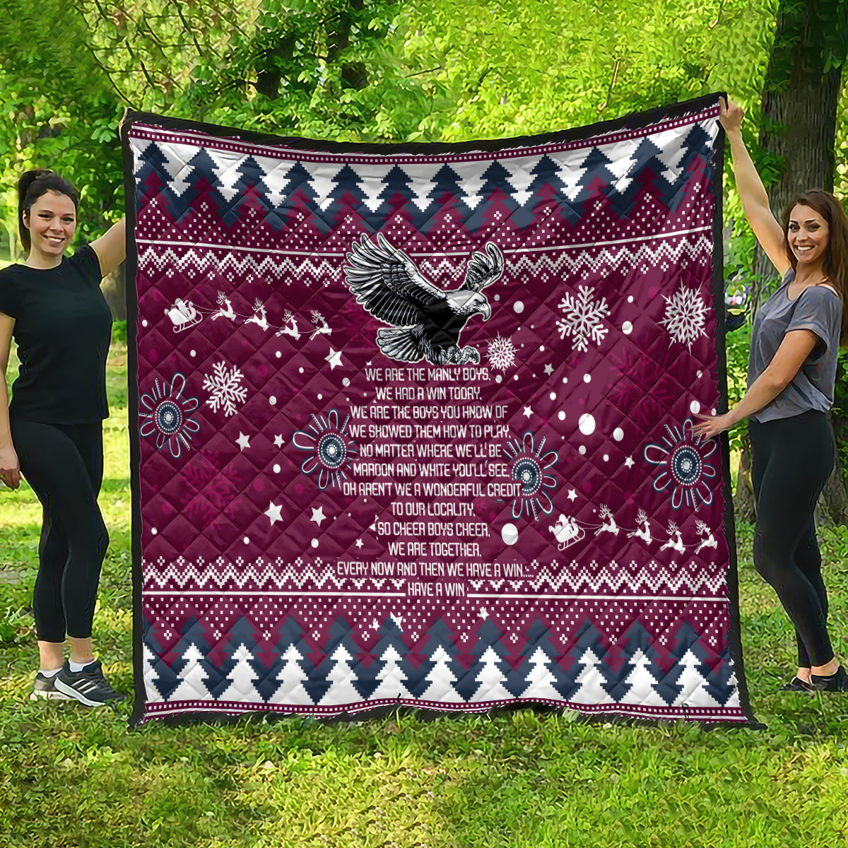 sea-eagles-rugby-quilt-manly-boys-victory-2023-christmas-vibe