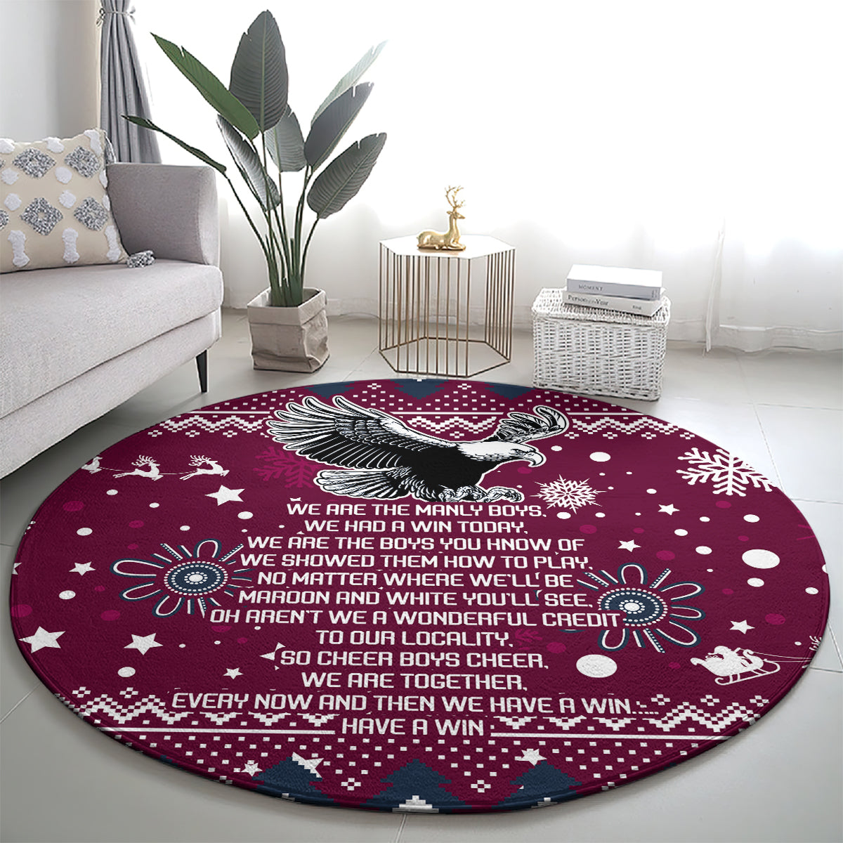 sea-eagles-rugby-round-carpet-manly-boys-victory-2023-christmas-vibe