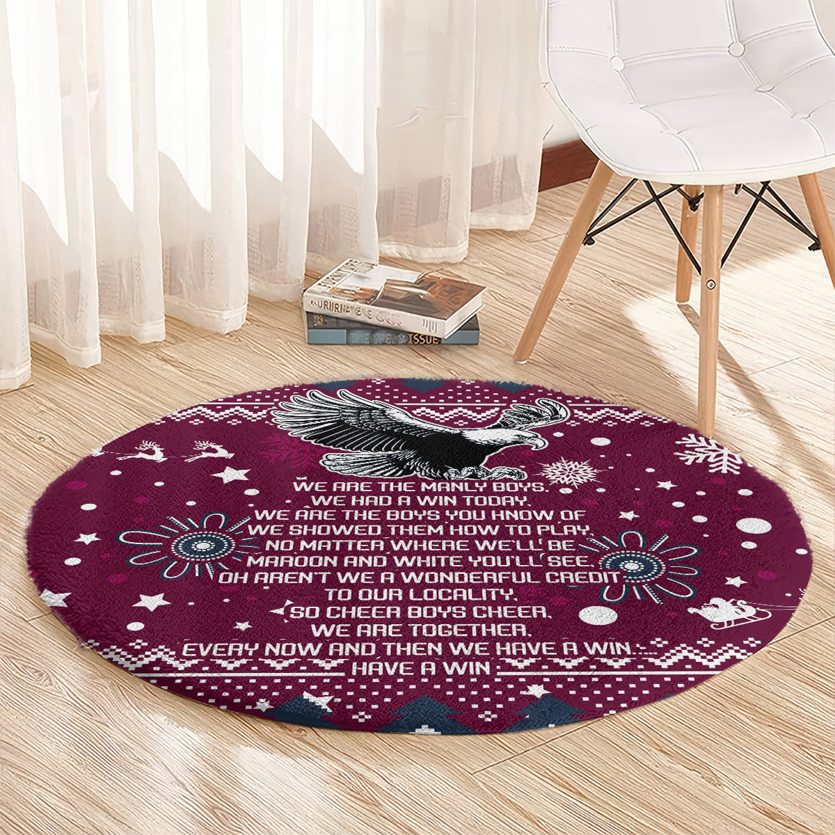 sea-eagles-rugby-round-carpet-manly-boys-victory-2023-christmas-vibe