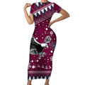 sea-eagles-rugby-short-sleeve-bodycon-dress-manly-boys-victory-2023-christmas-vibe