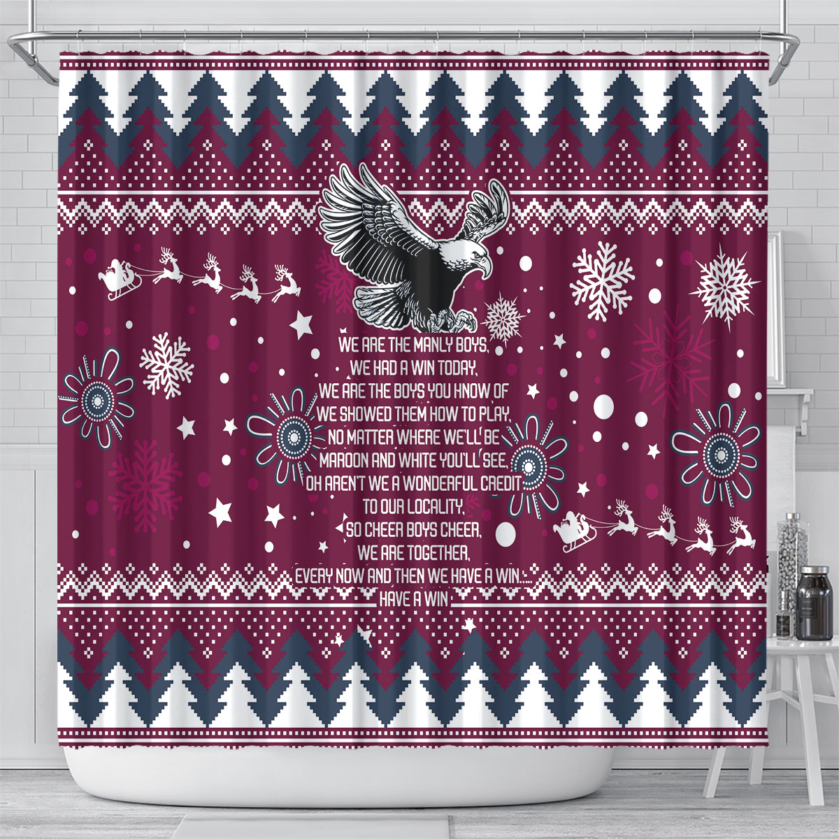 sea-eagles-rugby-shower-curtain-manly-boys-victory-2023-christmas-vibe