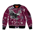 sea-eagles-rugby-sleeve-zip-bomber-jacket-manly-boys-victory-2023-christmas-vibe