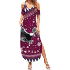 sea-eagles-rugby-summer-maxi-dress-manly-boys-victory-2023-christmas-vibe