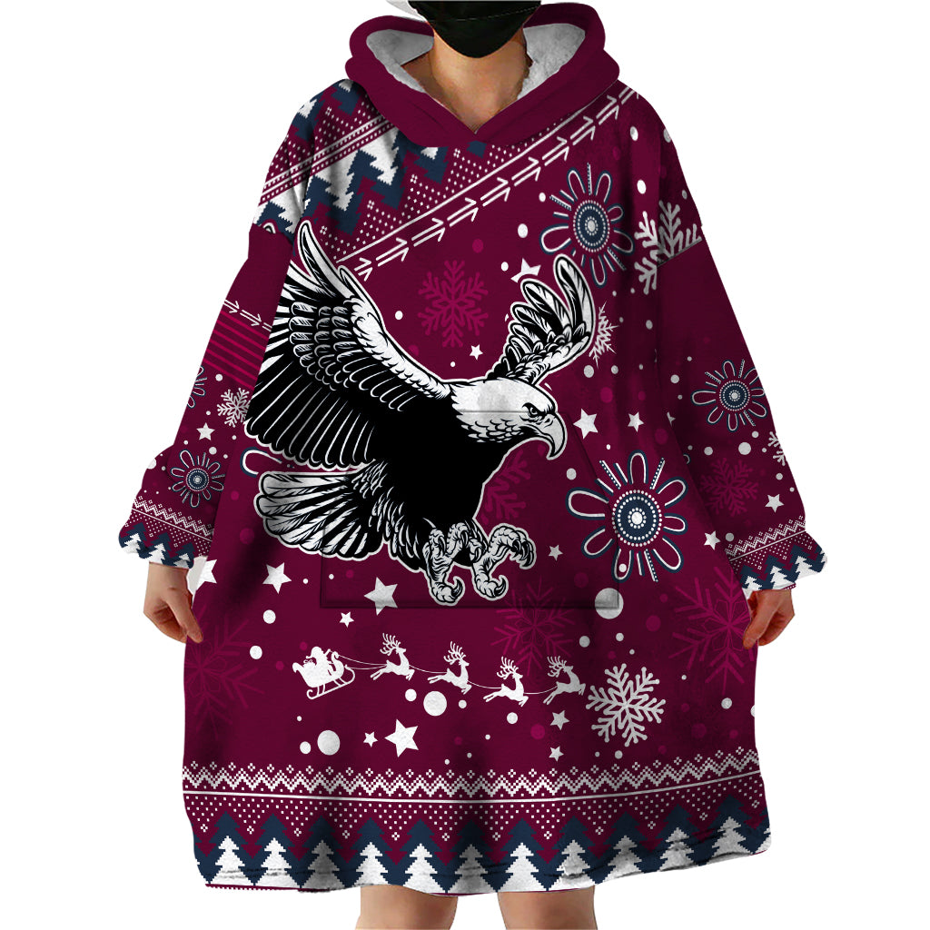 sea-eagles-rugby-wearable-blanket-hoodie-manly-boys-victory-2023-christmas-vibe