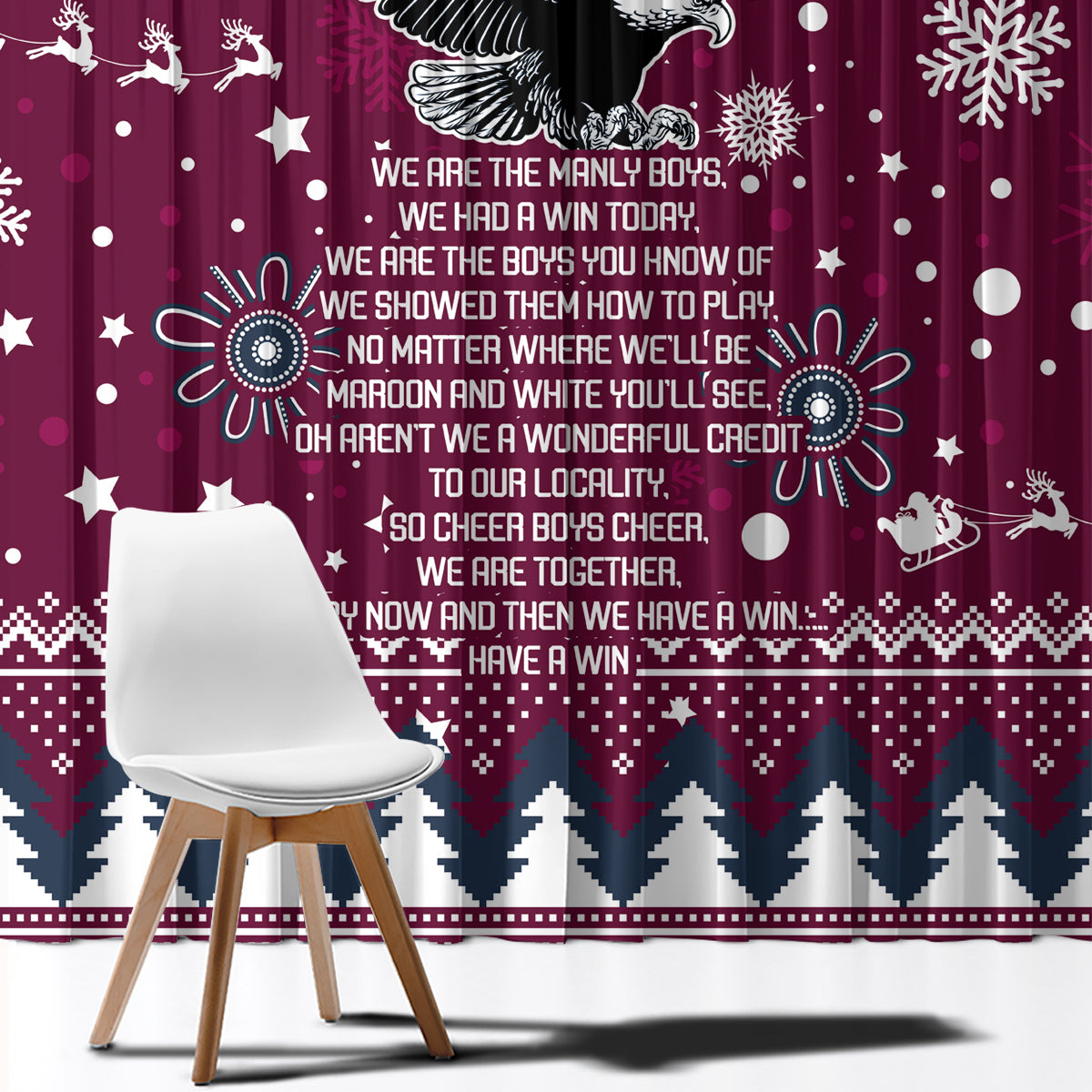 sea-eagles-rugby-window-curtain-manly-boys-victory-2023-christmas-vibe
