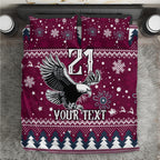 custom-sea-eagles-rugby-bedding-set-manly-boys-victory-2023-christmas-vibe